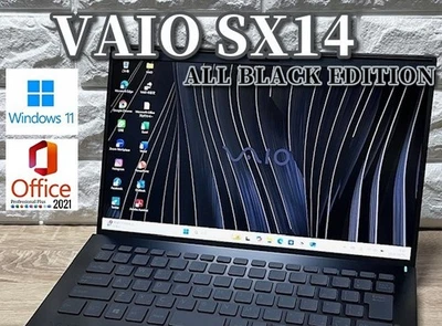 SONY VAIO SX14 Intel Core i7-1065G7 1.3GHz RAM 32GB SSD 1TB 14.0in Win 11 Home - Image 1 of 4
