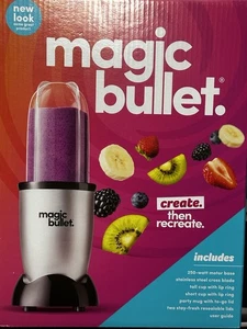 magic bullet blender new, unopened boxed, still sealed, includes 250 watt motor - Picture 1 of 6