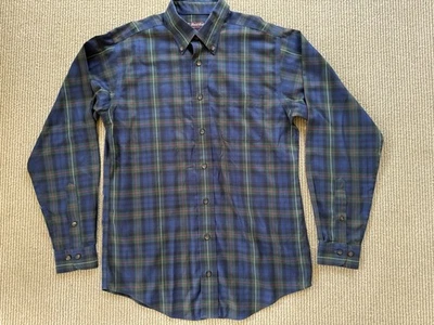 Nueva camisa a cuadros escoceses escoceses escoceses manga larga Brooks Brothers $70 para niños M 10-12 Foto 1 de 3