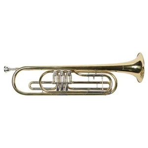 Karl Glaser trąbka basowa, trąbka basowa + ustnik + walizka, nowa - Zdjęcie 1 z 7