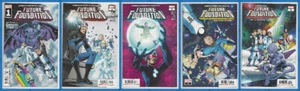 FUTURE FOUNDATION #1 2 3 4 5 COMPLE SET Fantastic Four FF Marvel 2019 NM- NM - Picture 1 of 6