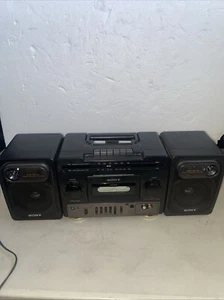 Vintage Sony CFS-1030 BOOMBOX Stereo *Radio Works/Tape Player Doesn't* - Picture 1 of 3