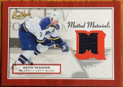 2005-06 Beehive Matted Materials Keith Tkachuk #MM-KT St. Louis Blues - Image 1 of 2