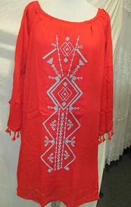 neues Design Stickerei Viskose Material weiß gefüttert Kurta/Top XL 46 One Size - Bild 1 von 4
