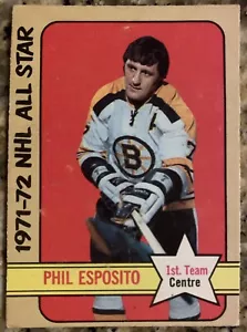1972-73 O-Pee-Chee Phil Esposito #230 - Boston Bruins - Bild 1 von 2