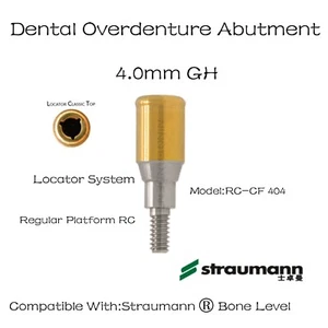 Pilares localizadores de sobredentaduras dentales Straumann/ITI-Bone Level RC para 4,0 mm GH - Imagen 1 de 18