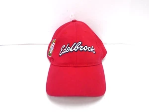 Edelbrock Adjustable Baseball Hat Cap Hot Rod Power Tour 2012 Red Hook & Loop - Picture 1 of 8