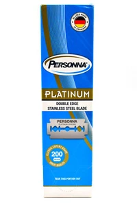 200 Personna Platinum double edge razor blades - Picture 1 of 1
