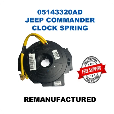 ✔GPU 2007 Jeep Commander Clockspring Spiral Cable Reel 05143320AD * - Image 1 of 3