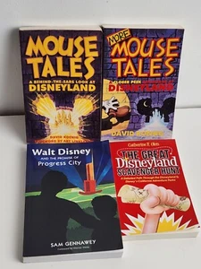 Disneyland History Book Lot More Mouse Tales Walt Disney Promise Progress City - Picture 1 of 14