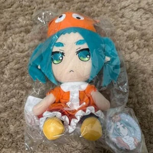Tsukimonogatari Monogatari Series Plush DollGift With canbadge Yotsugi Ononoki - Picture 1 of 2