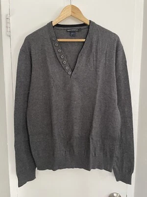 French Connection Men’s Cardigan. Size Large. - Image 1 of 2