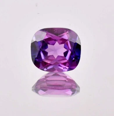 AAA Flawless Natural Java Plum Sapphire 9.45 Ct (GIT) Certified Loose Gemstone - Image 1 of 4