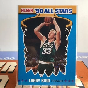 1990-91 Fleer - All-Stars #2 Larry Bird HOF!! - Picture 1 of 2