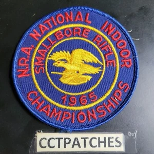 1965 NRA NATIONAL RIFLE ASSOCIATION SMALLBORE RIFLE CHAMPIONSHIPS PATCH - Picture 1 of 2