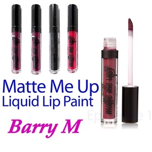 BARRY M Lip Gloss Matte Me Up Liquid Lip Paint CHOOSE COLOUR Sealed - Picture 1 of 9