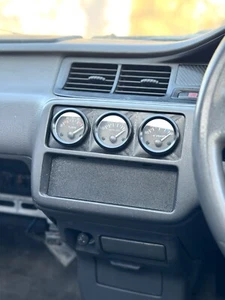 92-95 Civic EG Angled 3 Gauge Pod Climate Control HVAC RHD 52mm Honda - Foto 1 di 3