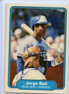 1982 Fleer Jorge Bell Toronto Blue Jays #609 ⭐️💥🎯 EX - Bild 1 von 2