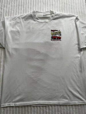 Camiseta vintage 2001 XL Corvette Big Bear Bash manga corta puntada única. Foto 1 de 4