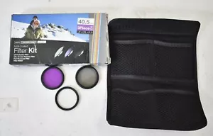 Vivitar 3-Piece 40.5mm Filter Kit UV CPL FLD & Filter Wallet VIV-FK3-40.5 - Picture 1 of 6