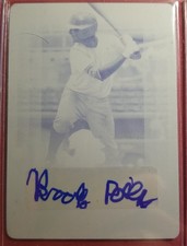 2017 Bradley Polinsky RC AUTO #1/1 YELLOW PRINTING PLATE LEAF PERFECT GAME WSU