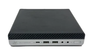 HP EliteDesk 800 G4 DM 35W Core i5-8500T 2.1GHz 8GB RAM 256GB SSD Win 11 Pro - Picture 1 of 7
