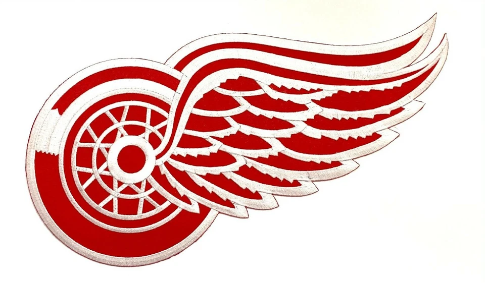 Camiseta deportiva de Steve Yzerman con parche delantero grande logotipo del equipo de los Detroit Reds Wings de la NHL Foto 1 de 2