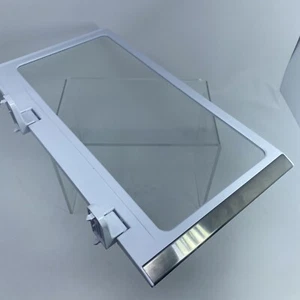 SAMSUNG DA67-03325 Folding Glass Shelf Insert Fold 18" X 10" RF323TEDBSR - Picture 1 of 9
