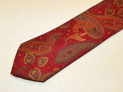 Corbata de hombre SADDLEBRED [PAISLEY/MULTICOLOR] 100 % seda hecha en China Foto 1 de 3