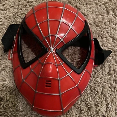 2004 Máscara Facial Homem-Aranha Tamanho Infantil Marvel Homem-Aranha Filme Fingir Jogar J - Imagem 1 de 2