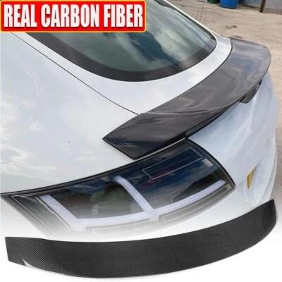 Alerón trasero de fibra de carbono para Audi TT TTS Sline Mk2 8J 2008-14 Foto 1 de 4