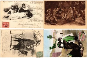 BOU SAADA ALGERIA AFRICA, 33 Vintage Postcards Mostly Pre-1940 (L7099) - Picture 1 of 9