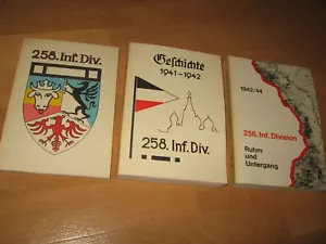 258.Infanterie-Division ! 3 bändige Truppengeschichte von 1977 bis 1979 ! - Bild 1 von 1