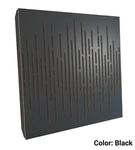 (Paquete de 4) Panel Acústico 50*50*5cm Absorción-Difuso "Onda", (madera laminada) - Imagen 1 de 14