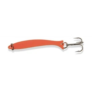 Mooselook Wobbler Junior Fishing Lure - Fluorescent Orange/Silv - 16007 - 2 1/2" - Picture 1 of 5