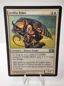 MTG - M12 - Griffin Rider - #020 - Lightly Played - Picture 1 of 6