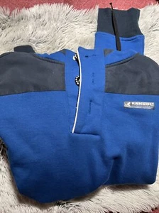 Sudadera con Capucha Kangol Edición Etiqueta Negra Para Hombre Talla Grande Bolsillos Difícil de Encontrar - Imagen 1 de 7