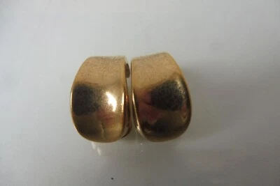 Pierre Lang Ohrringe  ,  schöne ,vergoldete PL - Ohr-Clips - Bild 1 von 4