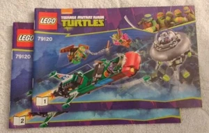 2014 LEGO TMNT T-Rawket Sky Strike INSTRUCTION MANUAL ONLY (79120) NEW - Picture 1 of 1