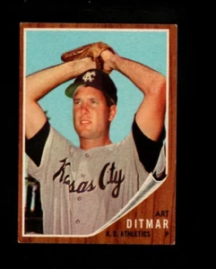 1962 Topps # 246 Art Ditmar Ex-Mt - Imagen 1 de 2