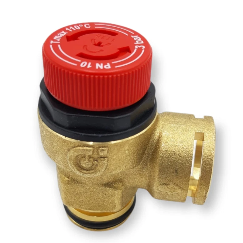 IMMERGAS VALVOLA SICUREZZA 3 BAR FORCELLA ART. 1024903 CALDAIA EOLO MINI 24 KW - Imagen 1 de 1