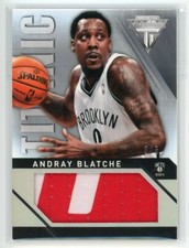 2013-14 ANDRAY BLATCHE 3/5 PATCH PANINI TITANIUM PRIME