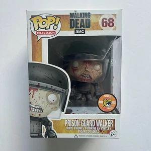 The Walking Dead Bloody Prison Guard Walker 68 Funko Pop Comic Con Exclusive - Picture 1 of 9