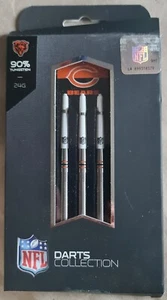 NFL Chicago Bears 24g Tungsten Darts Set Steel Tip Boxed - Picture 1 of 2