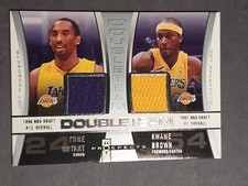 Kobe Bryant Kwame Brown 2/50 Double Team Hot Prospect Double Patch 2006-07 NM-M