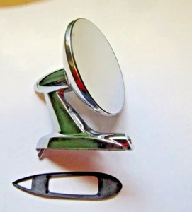 Fits 57 58 59 Chrysler Dodge Plymouth DeSoto Mirror Short Base NEW - Picture 1 of 2