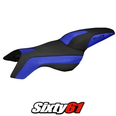 BMW K1300R 2009-2012 2013 2014 2015 2016 Seat Cover Tappezzeria Blue Black - Изображение 1 из 4