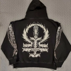 Breathe Divinity Logo SHADOW REALM Hoodie Luxus Sweatshirt Herren LARGE - Bild 1 von 19