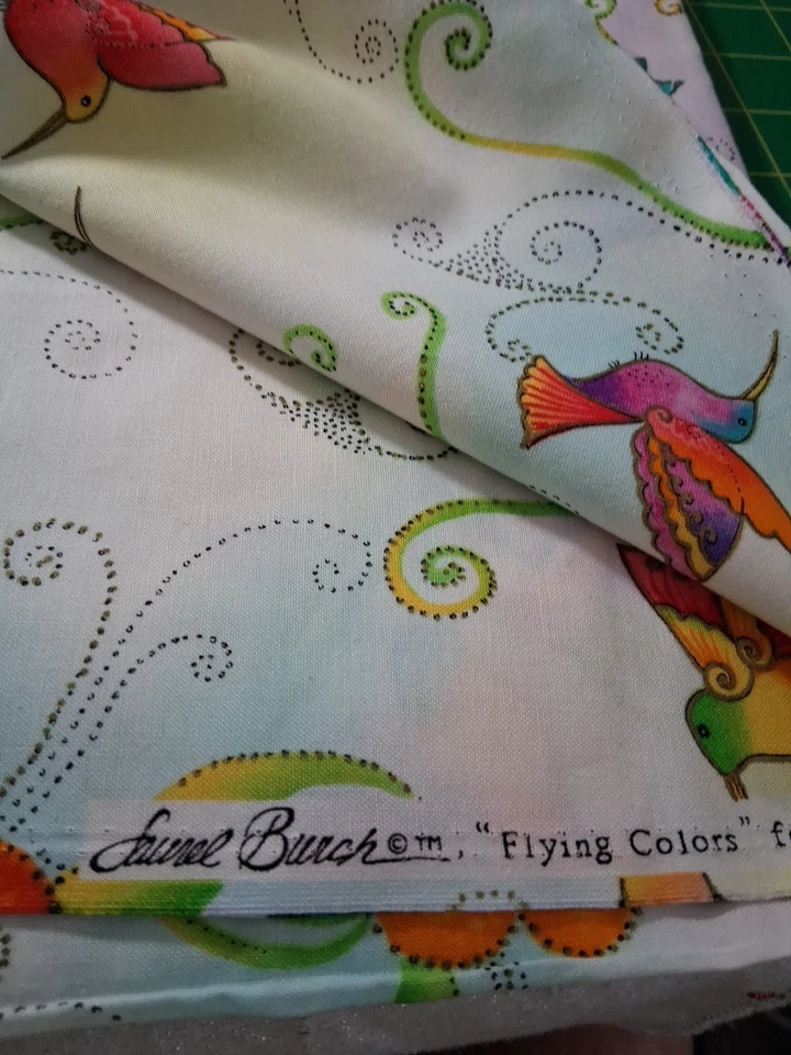 LAUREL BURCH FLY COLORS CORTE DE 1 JARDA - Imagem 1 de 2
