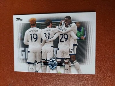 2017 Topps MLS Alphonso Davies Rookie Card FC Vancouver Whitecaps #190  - Image 1 of 2